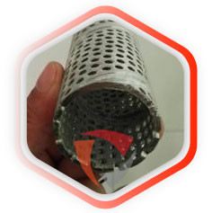 ASTM A554 304 Perforated Round Tubing