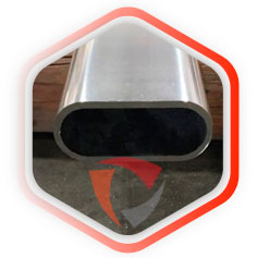 ASTM A554 Gr 201 Elliptical Side Oval Tubes