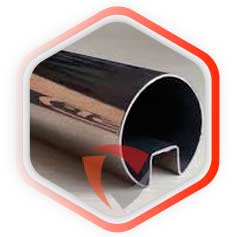 ASTM A554 Type 304l Slotted Pipe