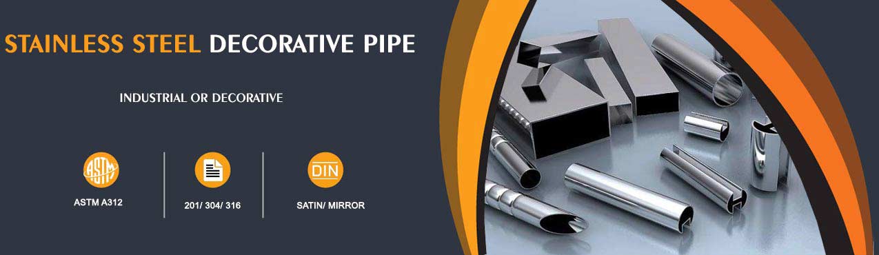 Stainless Steel Decorative Pipes