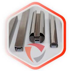 Stainless Steel Slotted Handrail Tube